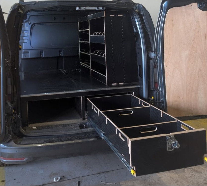Elite Van Fitouts | Custom van floors,drawers and shelving Melbourne